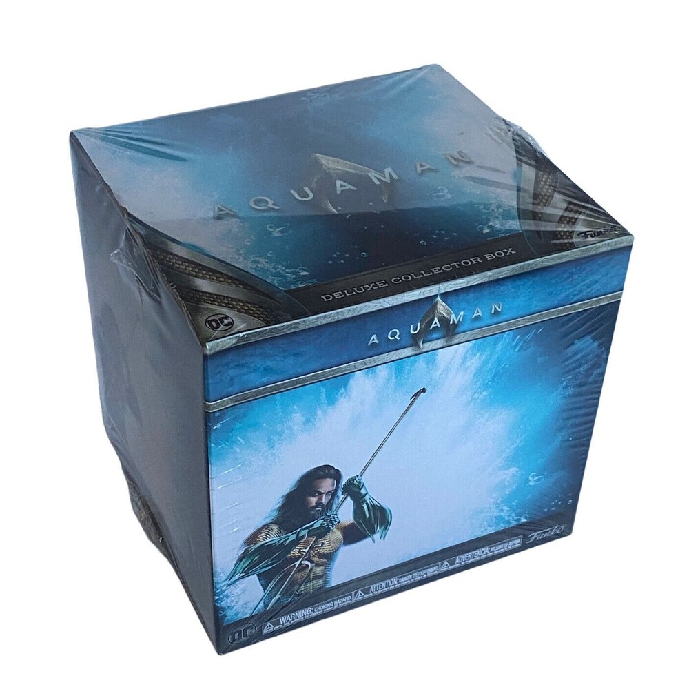 DC Funko Aquaman Collectors Box Target Exclusive 4 Piece New Sealed In Box NIB